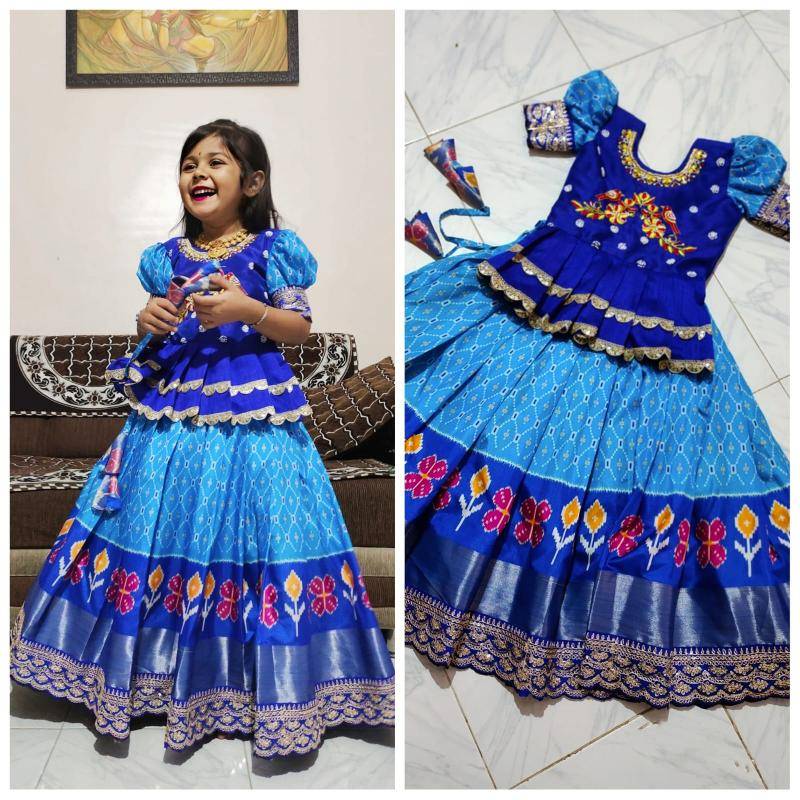 kids lehenga silk Kids clothing market in Mumbai